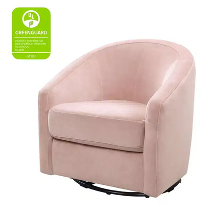 Fauteuil pivotant et inclinable avec rotation à 360°, assise rembourrée, 77,5 cm L x 78,7 cm P x 79,4 cm H