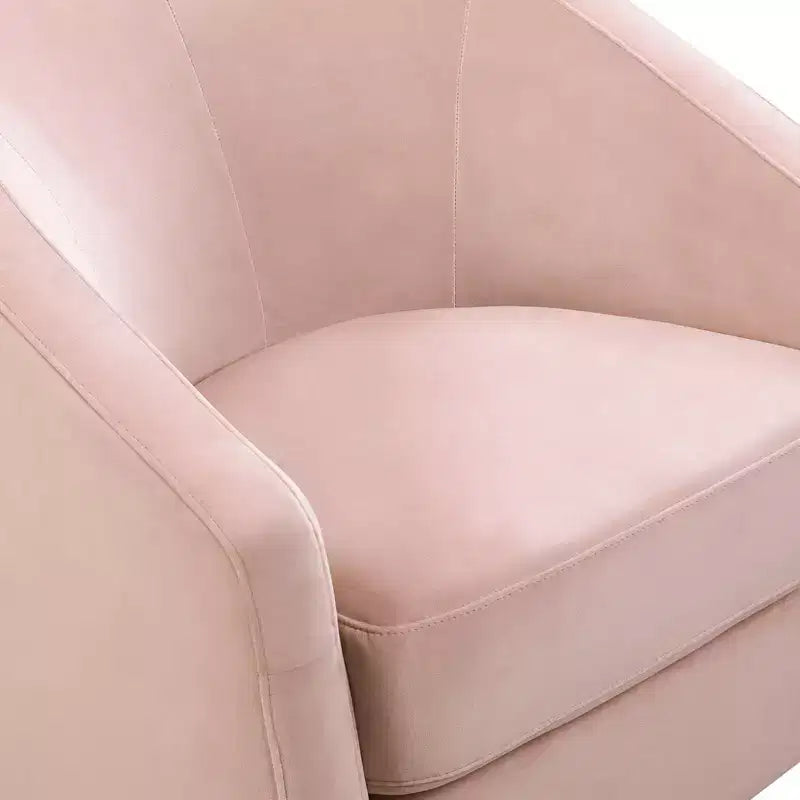 Fauteuil pivotant et inclinable avec rotation à 360°, assise rembourrée, 77,5 cm L x 78,7 cm P x 79,4 cm H