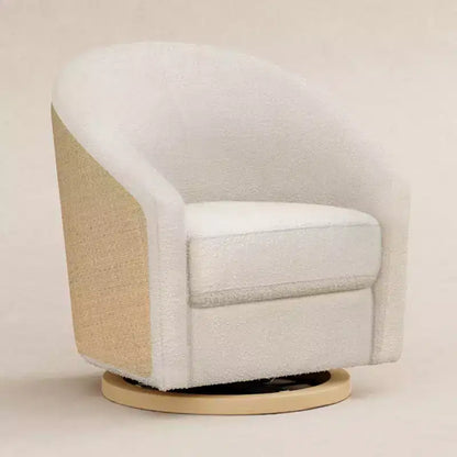 Fauteuil pivotant et inclinable avec rotation à 360°, assise rembourrée, 77,5 cm L x 78,7 cm P x 79,4 cm H