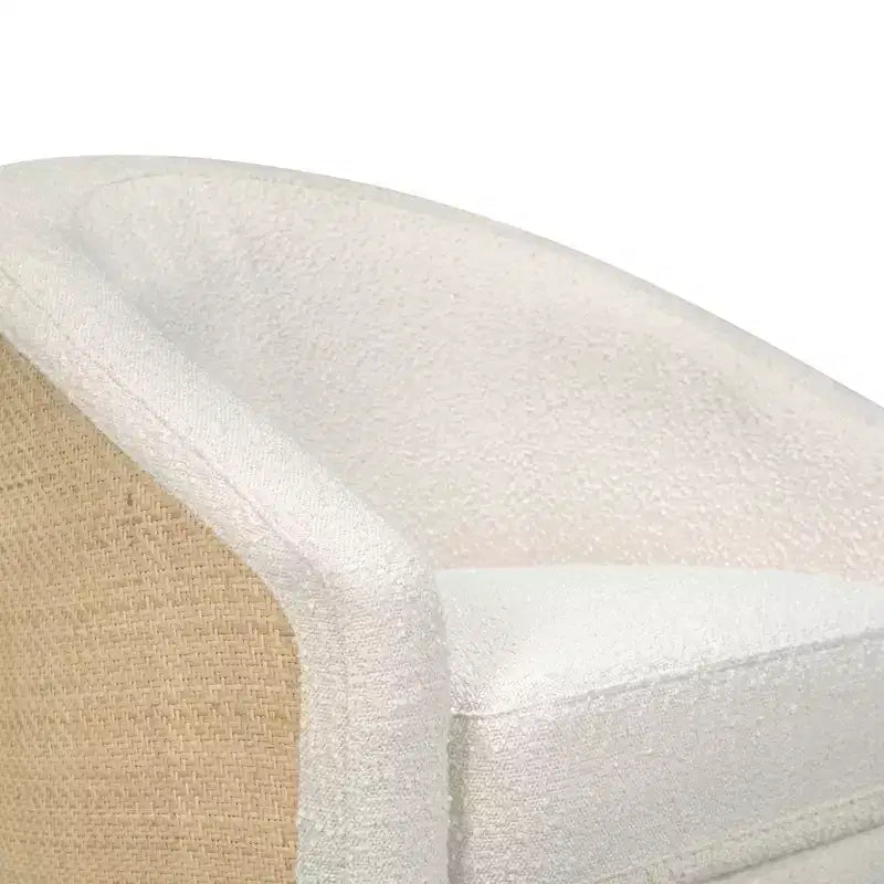 Fauteuil pivotant et inclinable avec rotation à 360°, assise rembourrée, 77,5 cm L x 78,7 cm P x 79,4 cm H