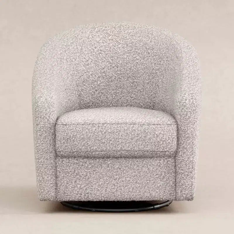 Fauteuil pivotant et inclinable avec rotation à 360°, assise rembourrée, 77,5 cm L x 78,7 cm P x 79,4 cm H