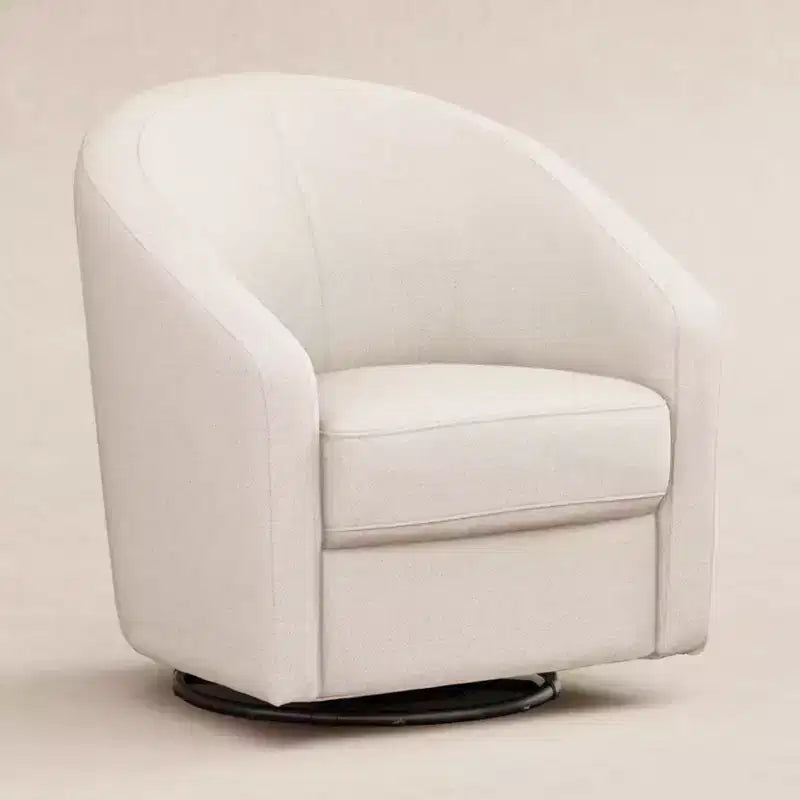 Fauteuil pivotant et inclinable avec rotation à 360°, assise rembourrée, 77,5 cm L x 78,7 cm P x 79,4 cm H