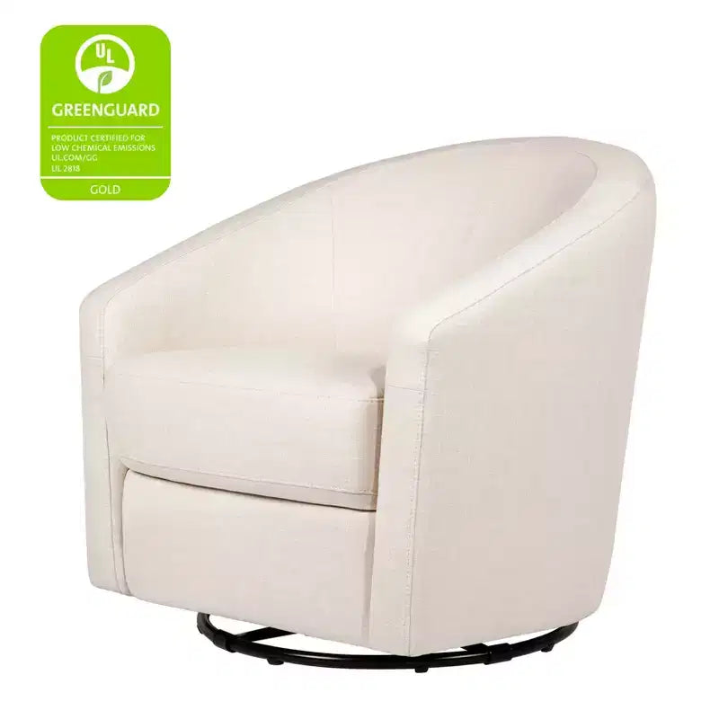 Fauteuil pivotant et inclinable avec rotation à 360°, assise rembourrée, 77,5 cm L x 78,7 cm P x 79,4 cm H