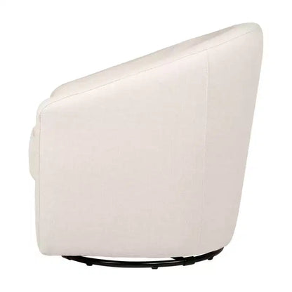 Fauteuil pivotant et inclinable avec rotation à 360°, assise rembourrée, 77,5 cm L x 78,7 cm P x 79,4 cm H