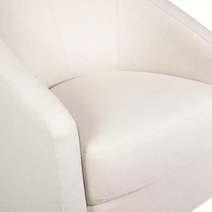 Fauteuil pivotant et inclinable avec rotation à 360°, assise rembourrée, 77,5 cm L x 78,7 cm P x 79,4 cm H