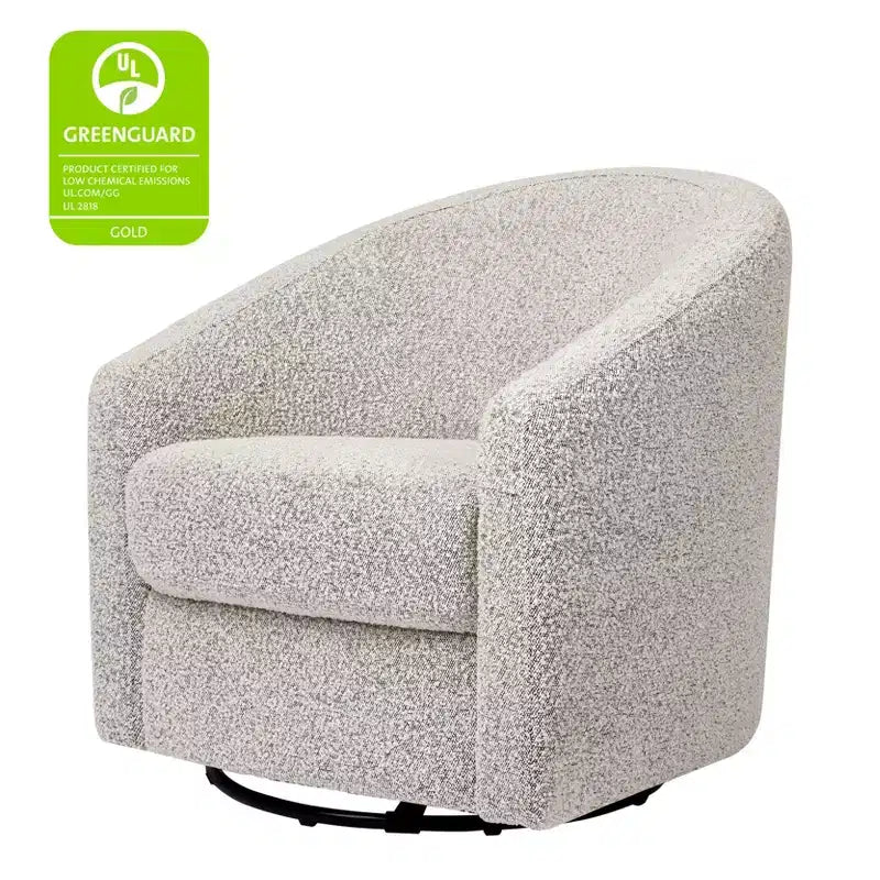 Fauteuil pivotant et inclinable avec rotation à 360°, assise rembourrée, 77,5 cm L x 78,7 cm P x 79,4 cm H