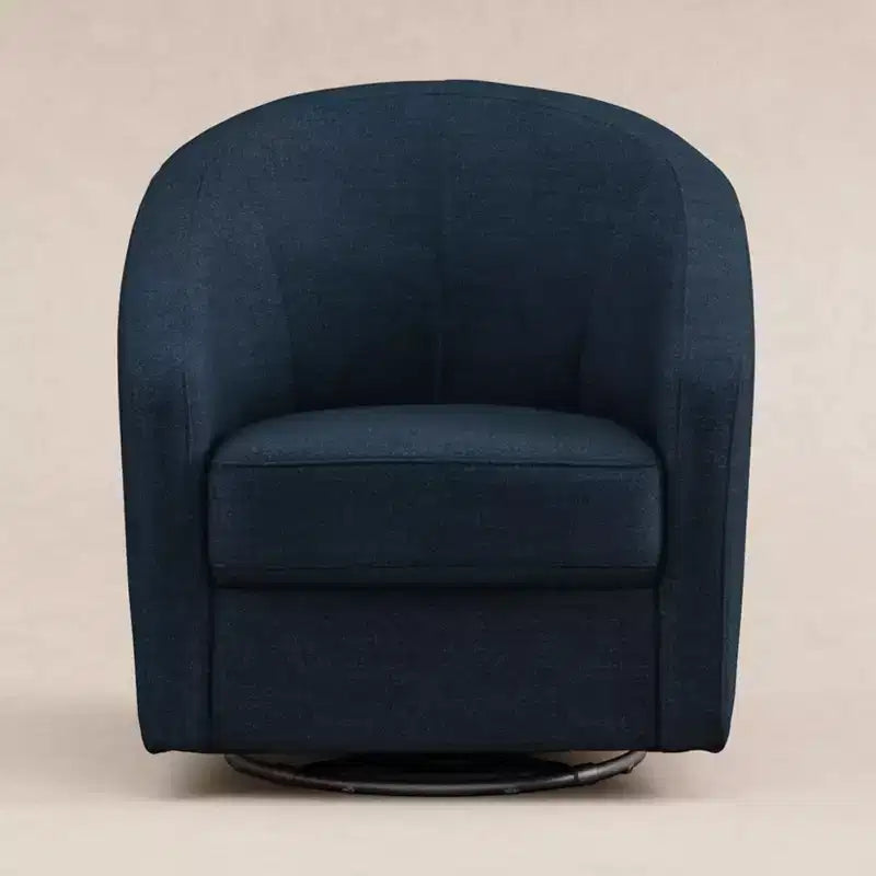 Fauteuil pivotant et inclinable avec rotation à 360°, assise rembourrée, 77,5 cm L x 78,7 cm P x 79,4 cm H