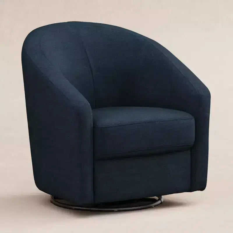 Fauteuil pivotant et inclinable avec rotation à 360°, assise rembourrée, 77,5 cm L x 78,7 cm P x 79,4 cm H