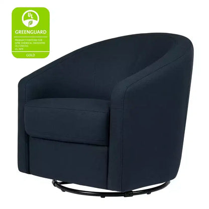 Fauteuil pivotant et inclinable avec rotation à 360°, assise rembourrée, 77,5 cm L x 78,7 cm P x 79,4 cm H