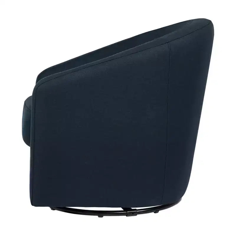 Fauteuil pivotant et inclinable avec rotation à 360°, assise rembourrée, 77,5 cm L x 78,7 cm P x 79,4 cm H