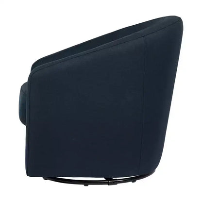 Fauteuil pivotant et inclinable avec rotation à 360°, assise rembourrée, 77,5 cm L x 78,7 cm P x 79,4 cm H
