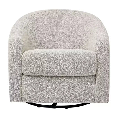 Fauteuil pivotant et inclinable avec rotation à 360°, assise rembourrée, 77,5 cm L x 78,7 cm P x 79,4 cm H