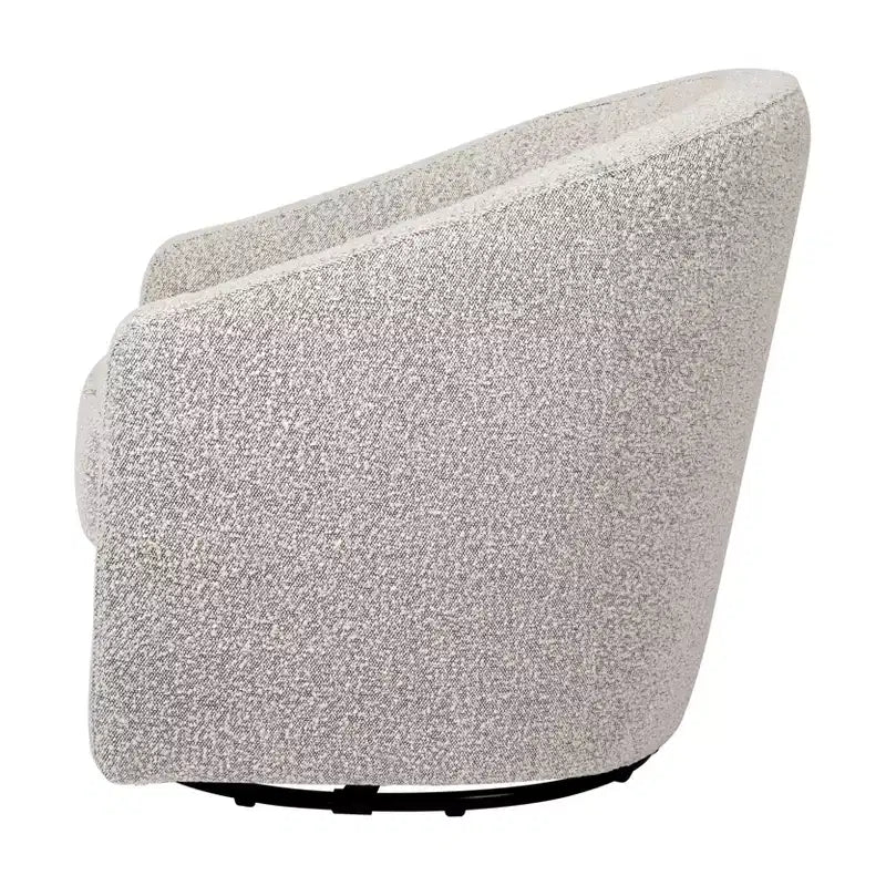 Fauteuil pivotant et inclinable avec rotation à 360°, assise rembourrée, 77,5 cm L x 78,7 cm P x 79,4 cm H