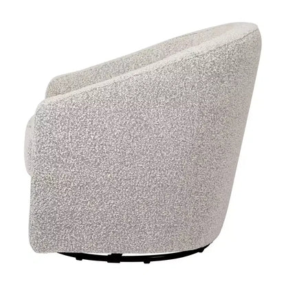 Fauteuil pivotant et inclinable avec rotation à 360°, assise rembourrée, 77,5 cm L x 78,7 cm P x 79,4 cm H