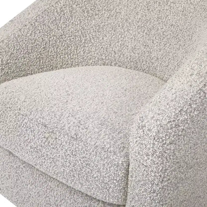 Fauteuil pivotant et inclinable avec rotation à 360°, assise rembourrée, 77,5 cm L x 78,7 cm P x 79,4 cm H