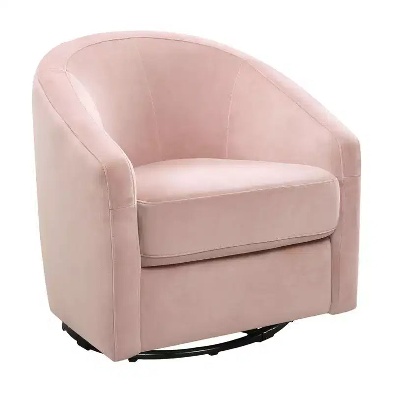Fauteuil pivotant et inclinable avec rotation à 360°, assise rembourrée, 77,5 cm L x 78,7 cm P x 79,4 cm H