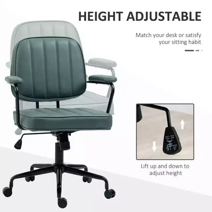Chaise de bureau à domicile avec hauteur et inclinaison réglables