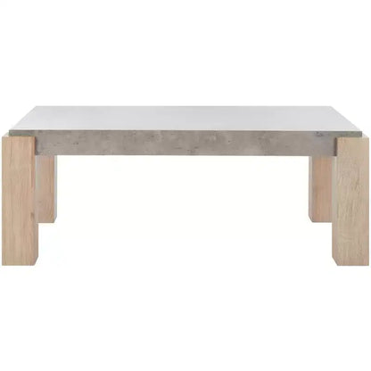 Coromio Coffee Table - COF7014A - Light Grey/Natural - Safavieh